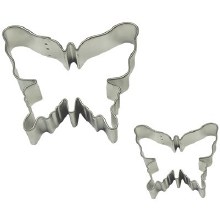 Cutters Set of 2 Butterfly