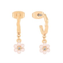 Tipperary Crystal Daisy - Earring Pk Hoop Drop