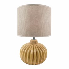 Tara Lane Dakota Lamp Yellow 35cm