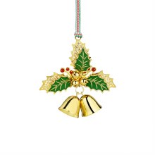 Newbridge Silverware Decoration Gold Plated Holly Bells