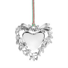 Newbridge Silverware Decoration Mistletoe Heart
