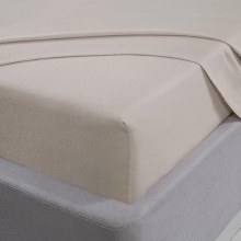 Extra Deep Fitted Sheet Super King Size Ivory