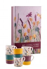 Belleek Dreamy Meadow S/6 Mugs