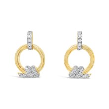 Absolute Jewellery Earring 2-Tone E2407MX