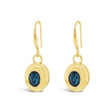 Absolute Jewellery Earring Gold/Mont Blue E2387MB