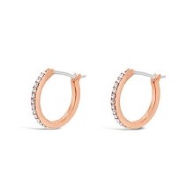 Absolute Jewellery Earring Hoop Rose Gold E2162RS