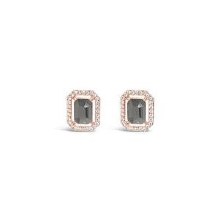 Absolute Jewellery Earring Rose/Hematitie E2173BK