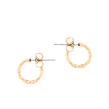 Tipperary Crystal Earrings Mini Hoop Gold