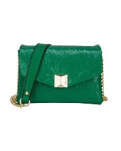 Gionni Handbags Electra Flapover Crossbody Green