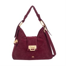 Gionni Handbags Ember Soft Shoulder Bag Burgundy