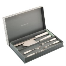 Belleek Erne Pastry Set 6 Piece