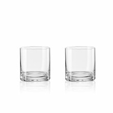 Tipperary Crystal Eternity Set of 2 Whiskey Glasses