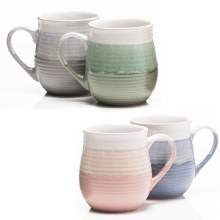 Newgrange Living Eva Pottery Mugs Set of 4