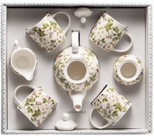Newgrange Living Floral Rose Tea Set 7 piece