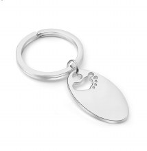 Newbridge Silverware Footprint Keyring