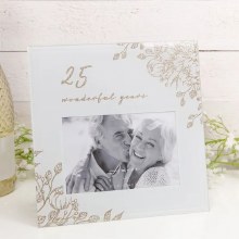Frame 25 Years Floral 4*6"
