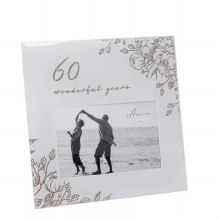Frame 60 Years Floral 4*6"