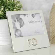 Frame 70th Birthday 4*6"