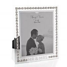 Always & Forever Frame Wedding Crystal Frame 8*10"