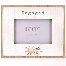 Frame Mr & Mrs 4*6" Engaged