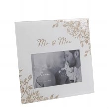 Frame Mr & Mrs Floral 4*6"