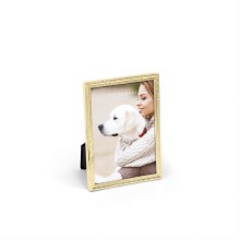 Tipperary Crystal Frame Timeless Gold 5x7"