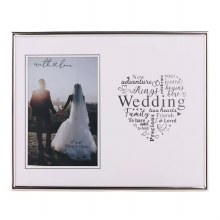 Frame Wedding With Love 4*6"