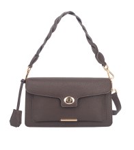 Liberty Handbag Genevieve Shoulder Bag Dark Brown