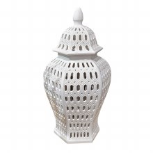 Tara Lane Gina Cut-Out Ginger Jar Hex
