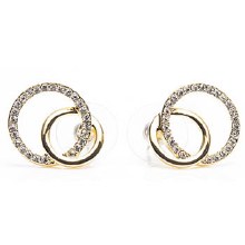 Newgrange Living Gold Loop Earrings