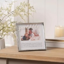 Grandchildren Frame 4*6" Silver