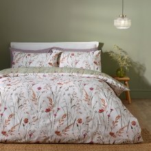 Grasmere Floral Green Bedspread