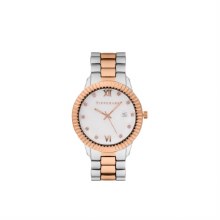 Tipperary Crystal Watch Grenadier Ladies Rose Gold and Silver Strap