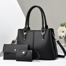 Gessy Handbag Black Set of 3