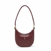 Tipperary Crystal Handbag Moon Bag Burgundy