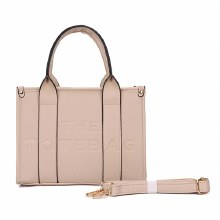 Gessy Handbag Tote Bag Apricot C802L