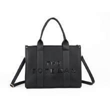 Gessy Handbag Tote Bag Black C802L
