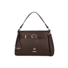 Hampton Handbags Hazel Grab Bag Brown