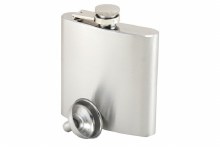 Hip Flask with Funnell S/S 6oz
