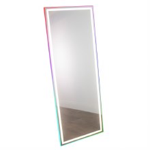 Hollywood LED Floor Mirror Strip RGB Colours