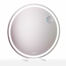 Hollywood LED Round Vanity Mirror White 73cm