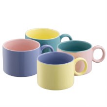Belleek Hoopla Mugs Set of 4