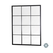 Tara Lane Indoor/Outdoor Rect Mirror Black