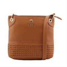 Hampton Handbags Iris  Crossbody Bag Tan