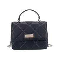 Hampton Handbag Jasmine Top Handle Bag Black