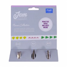 Jem Nozzle set of 3 Flower