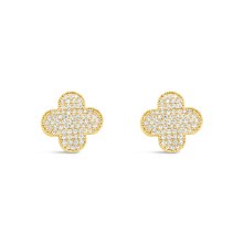 Absolute Jewellery Jewel Earring Gold JE287GL