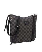 Hampton Handbags Juliet Crossbody Bag Black