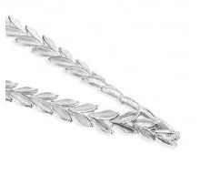 Newbridge Silverware Leaf Link Necklace