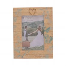 Love Story Leaf Print Frame 4*6"